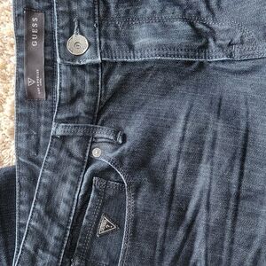 Last Chance, Guess jeans, men's dark blue